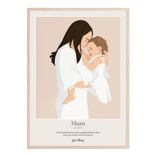 Personalised Mum Poster