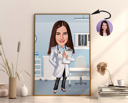 Personalised Doctor Caricature