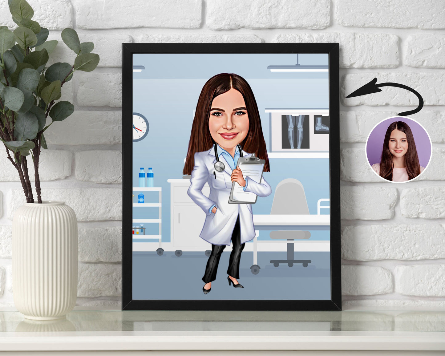Personalised Doctor Caricature