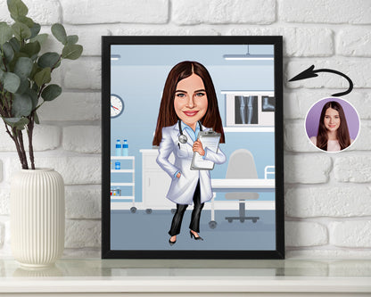 Personalised Doctor Caricature