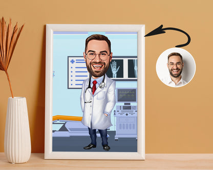 Personalised Doctor Caricature