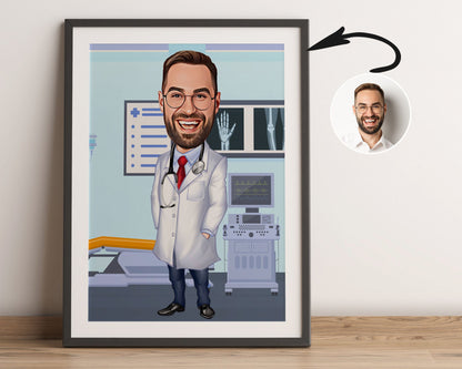 Personalised Doctor Caricature