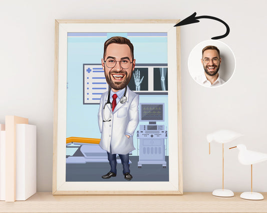 Personalised Doctor Caricature