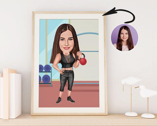 Personalised Fitness Caricature