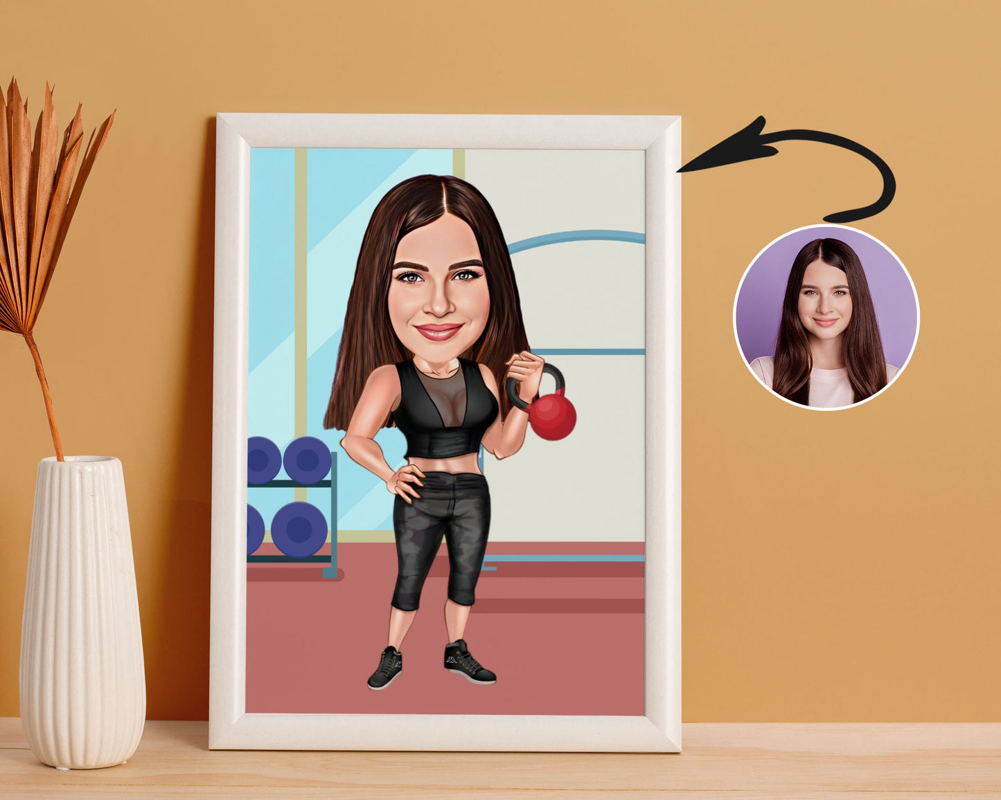 Personalised Fitness Caricature
