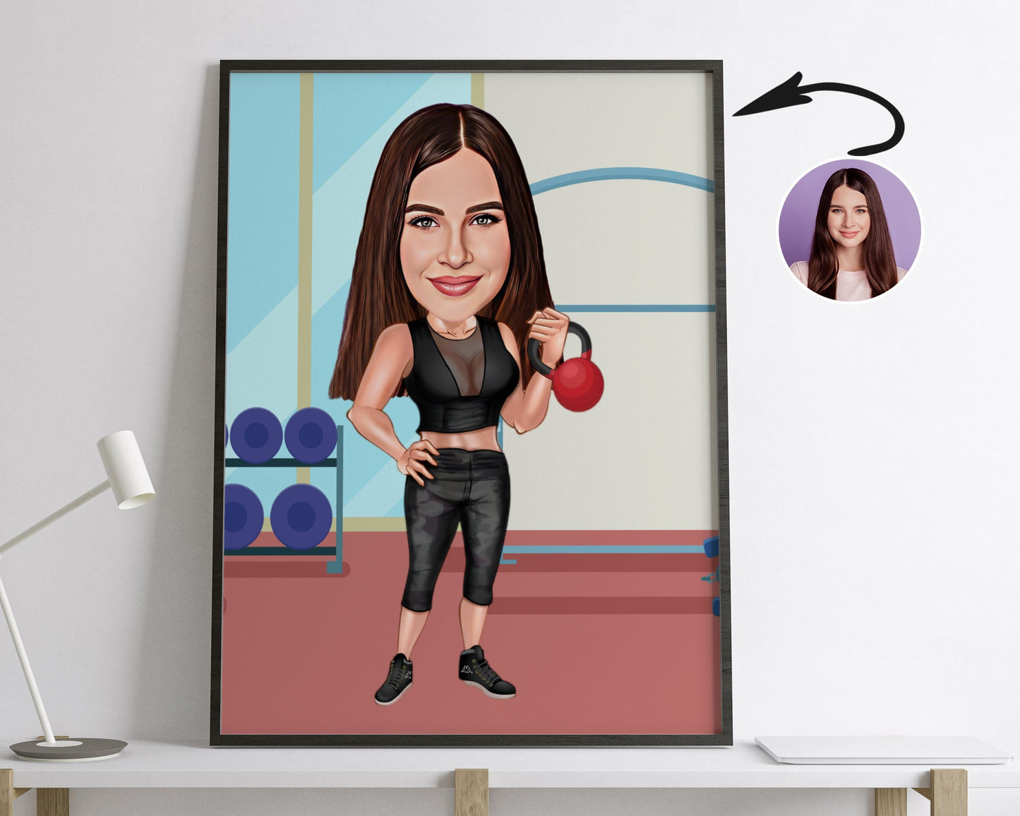 Personalised Fitness Caricature