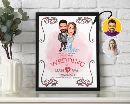 Personalised Wedding Caricature