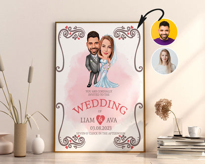 Personalised Wedding Caricature