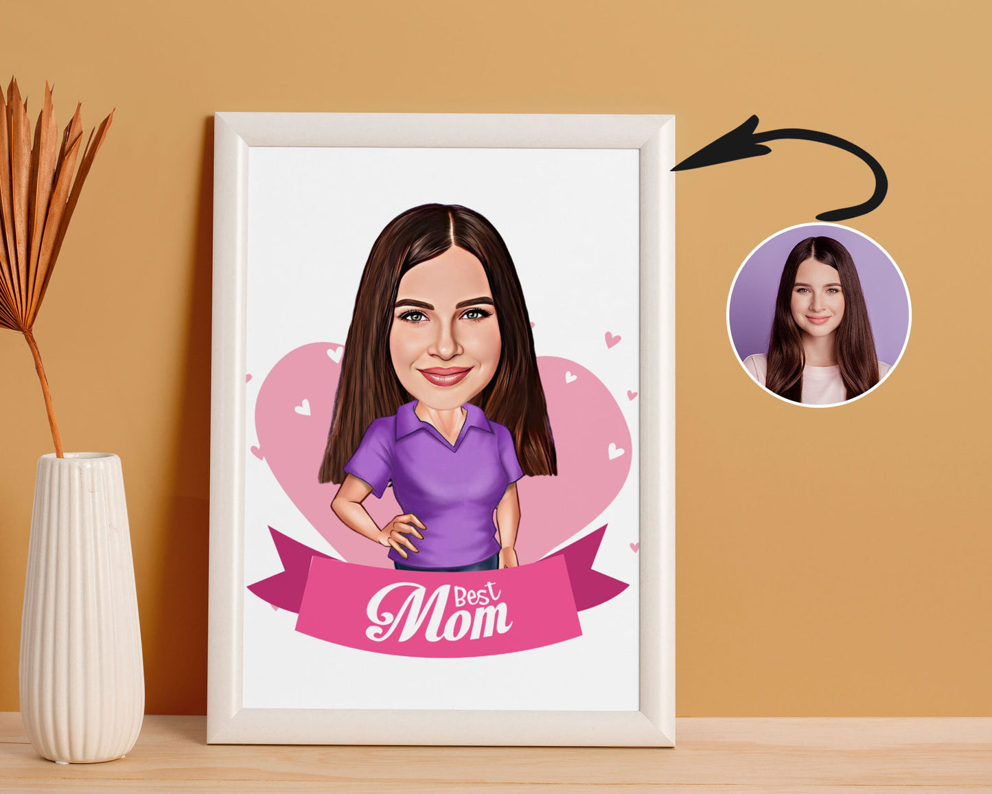 Personalised Mother's Day Caricature