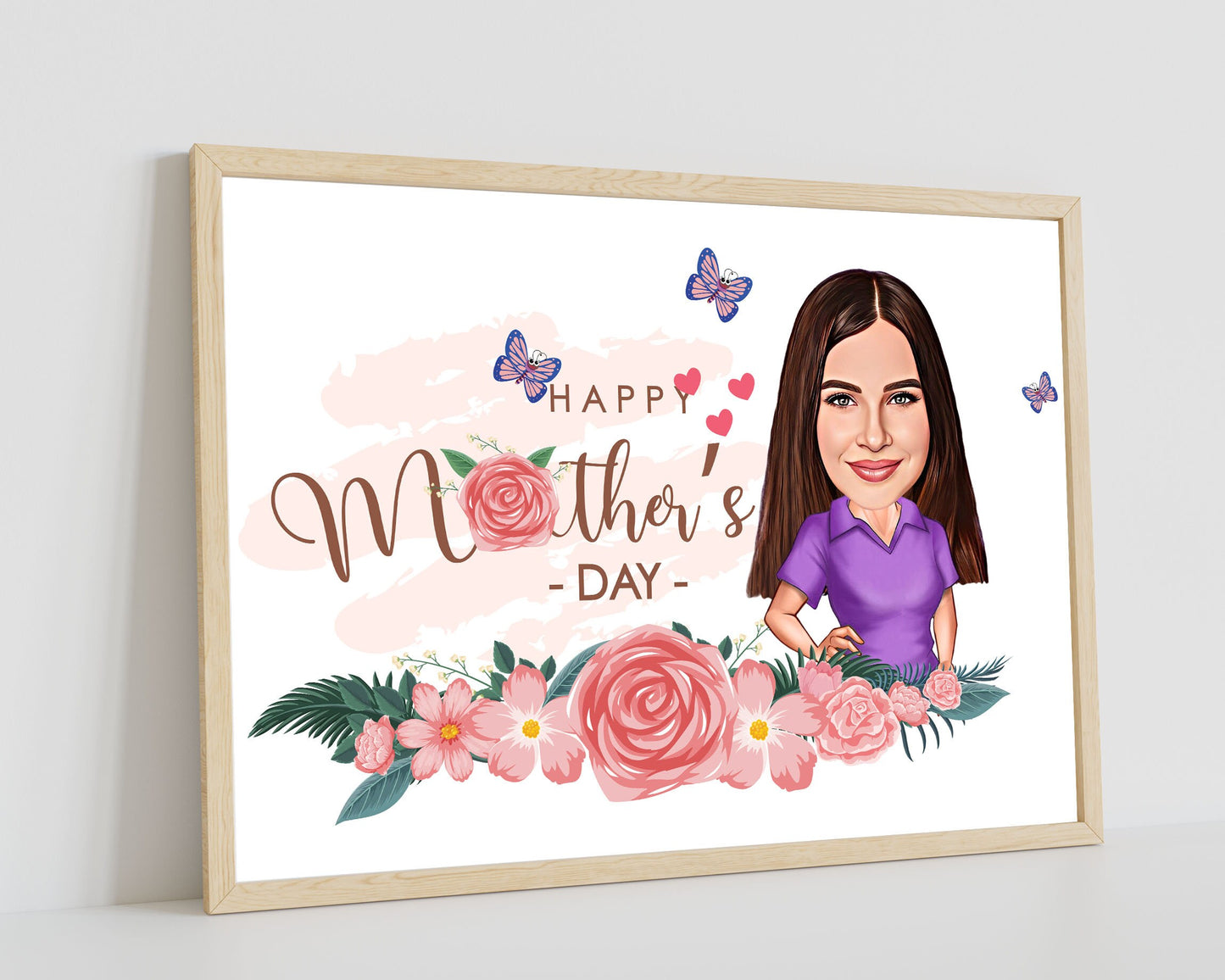 Personalised Mother's Day Caricature