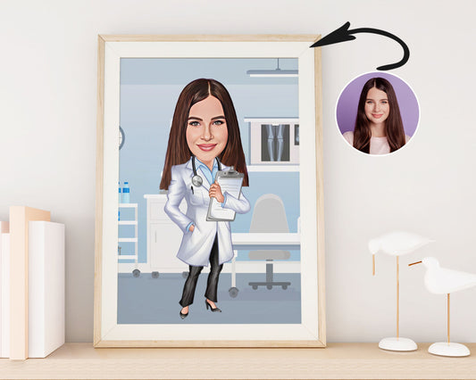 Personalised Doctor Caricature
