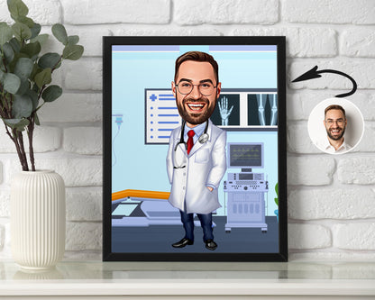 Personalised Doctor Caricature