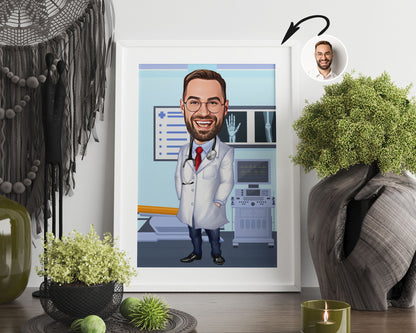 Personalised Doctor Caricature