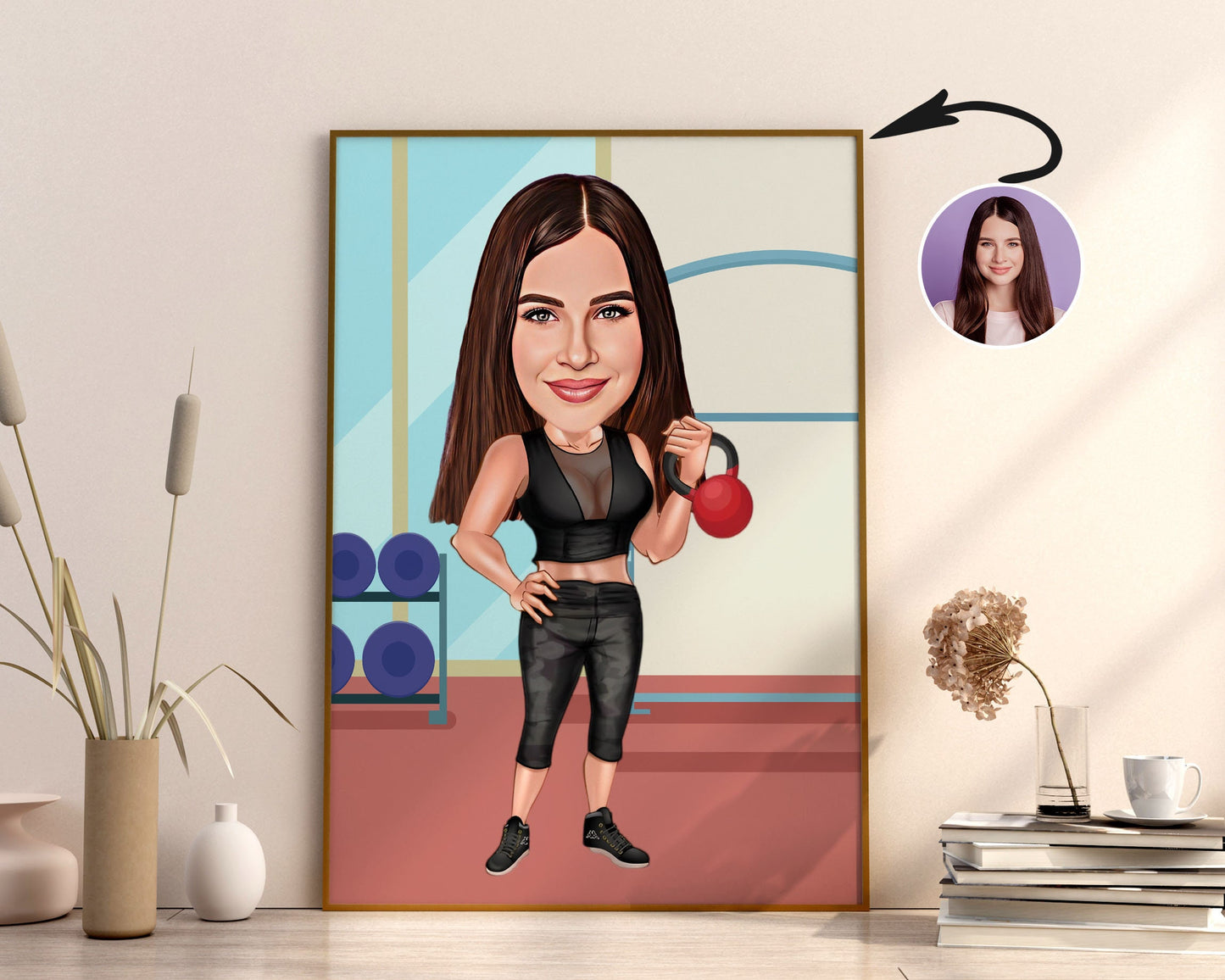 Personalised Fitness Caricature