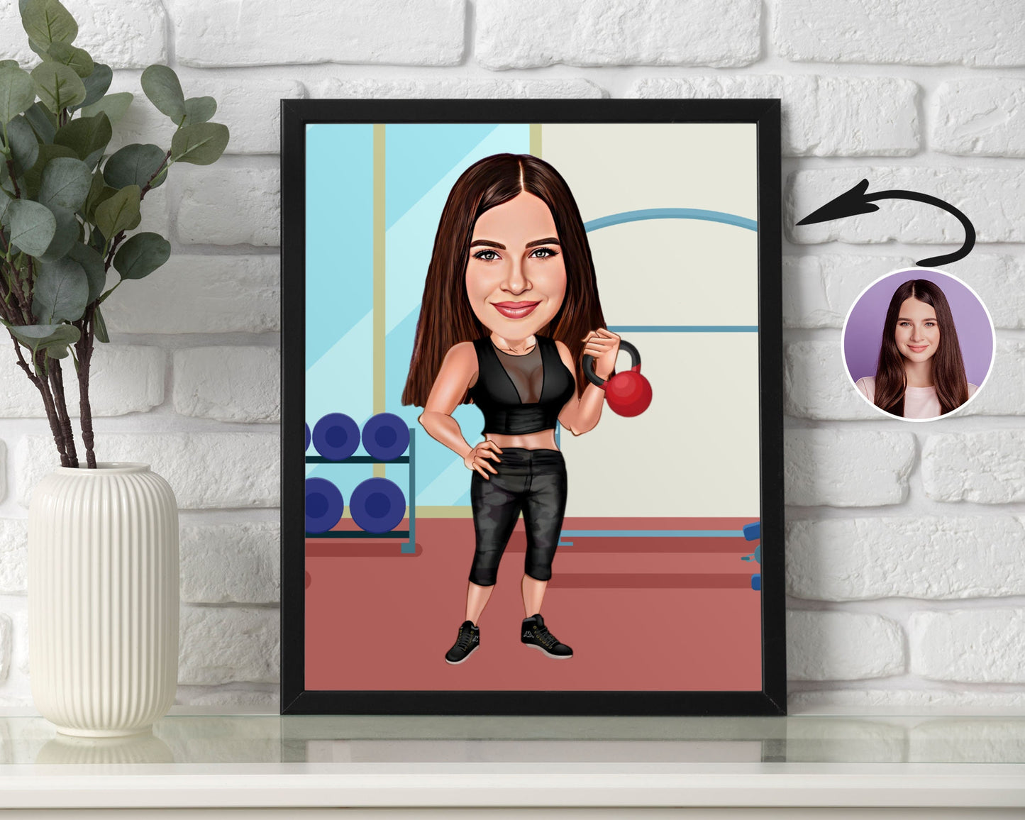 Personalised Fitness Caricature
