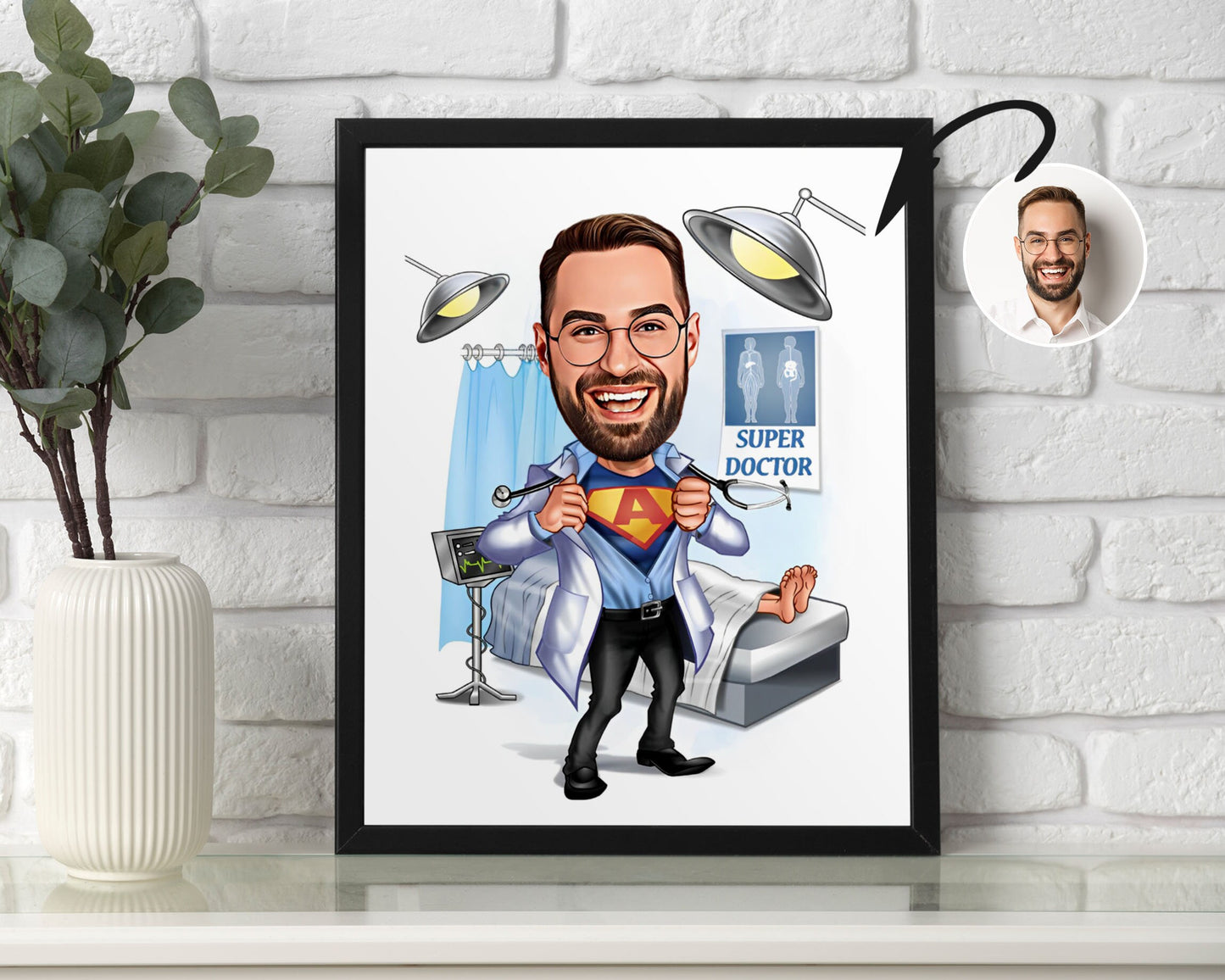 Personalised Doctor Caricature