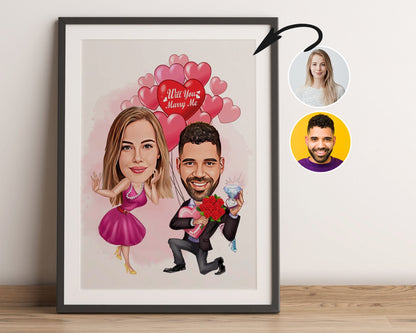 Personalised Engagement Caricature