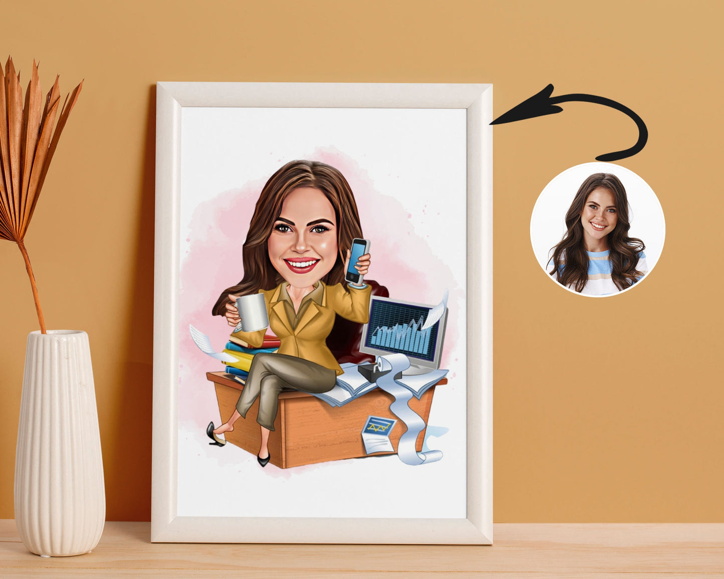 Personalised Administrator Caricature