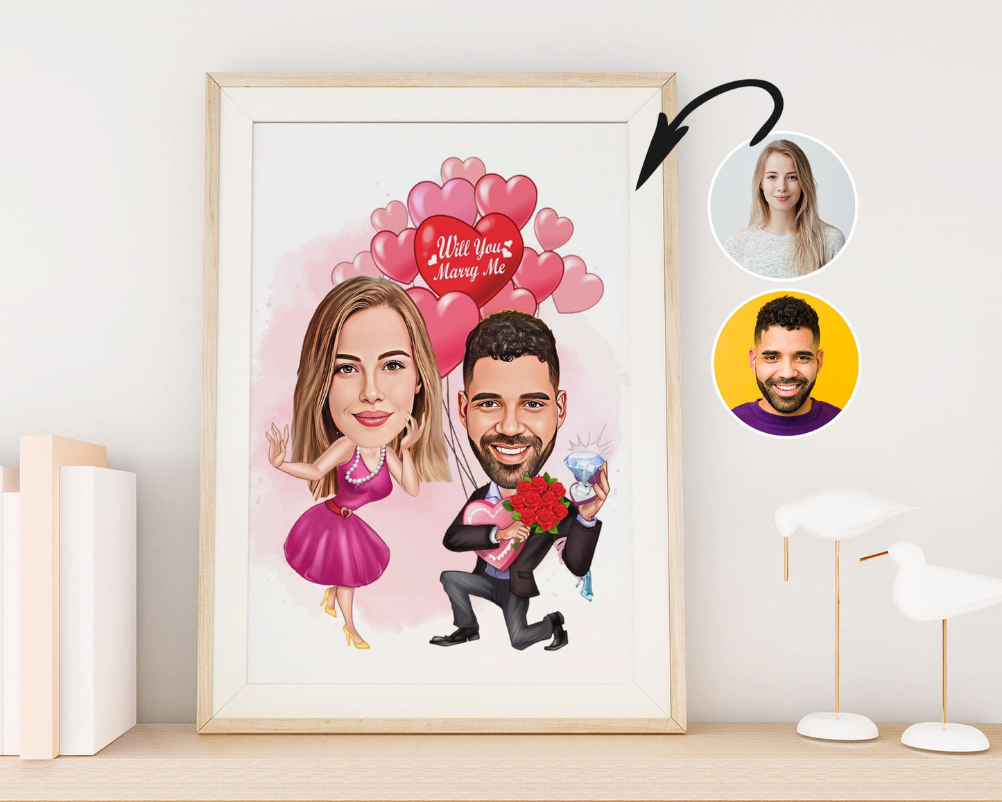 Personalised Engagement Caricature