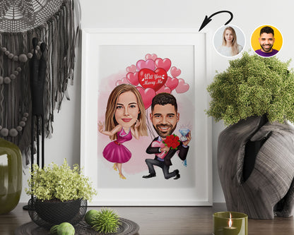 Personalised Engagement Caricature