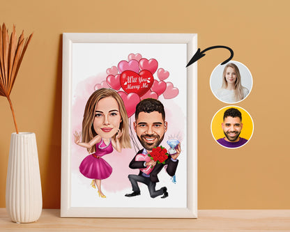 Personalised Engagement Caricature