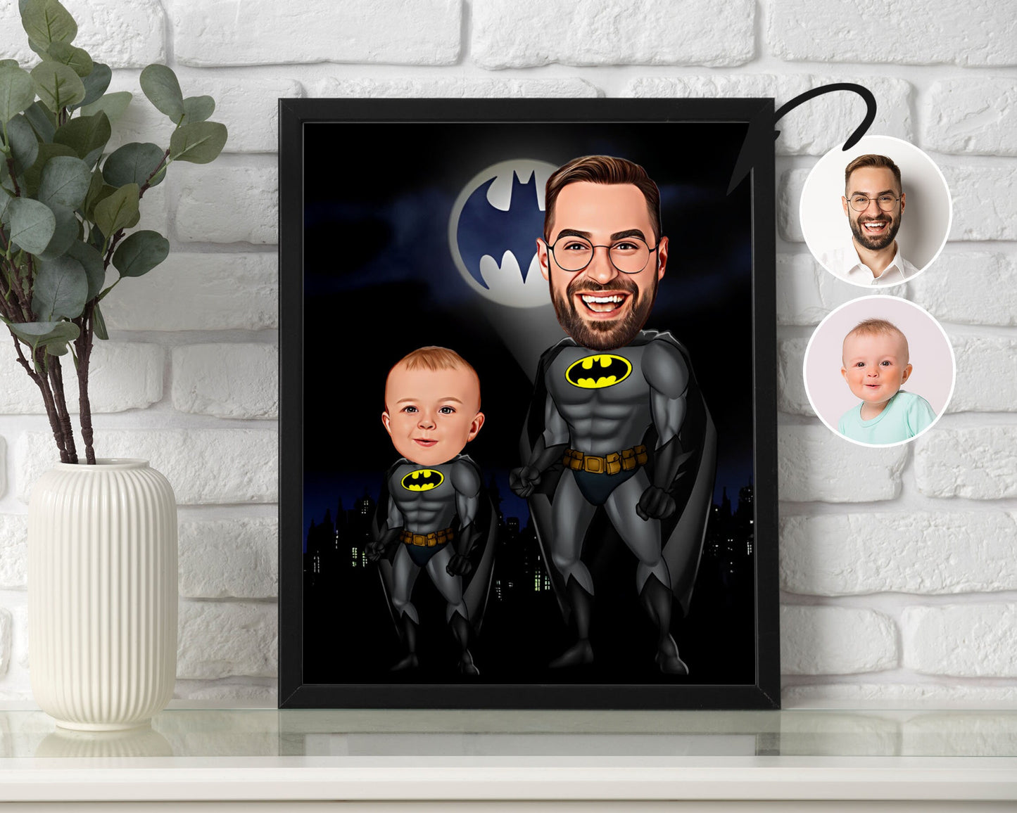Personalised Batman Caricature