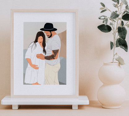 Personalised Portrait (Minimalistic)