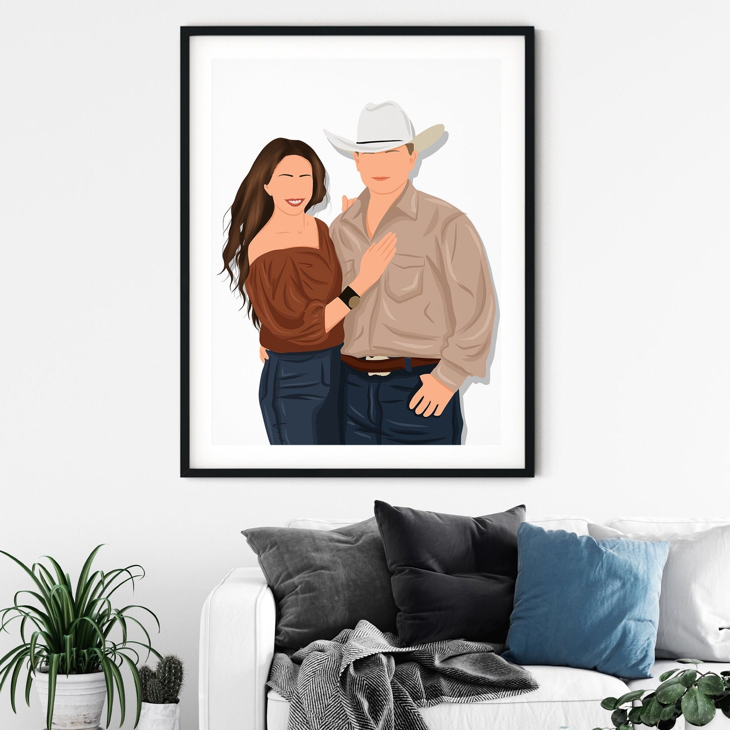 Personalised Portrait (Minimalistic)
