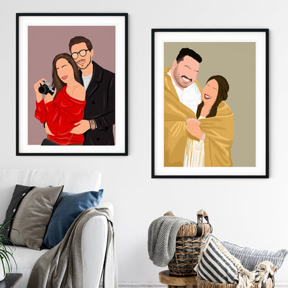 Personalised Portrait (Minimalistic)