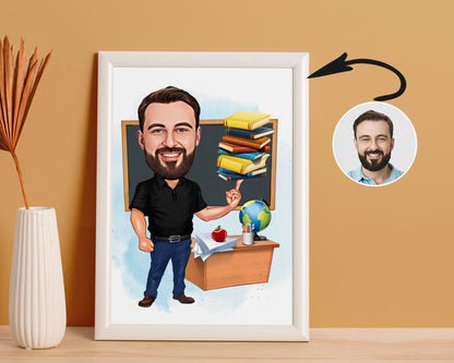 Personalised Teacher Caricature