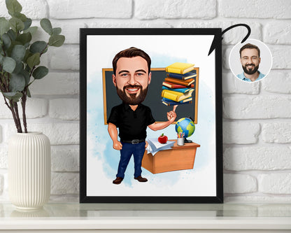 Personalised Teacher Caricature