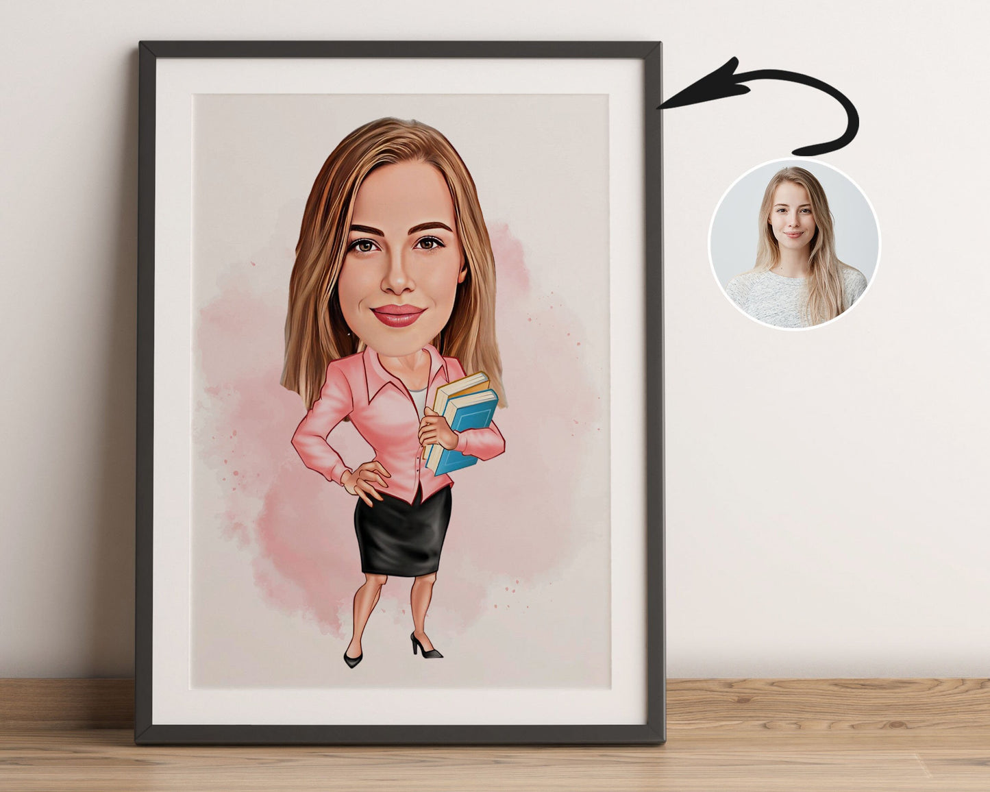 Personalised Teacher Caricature