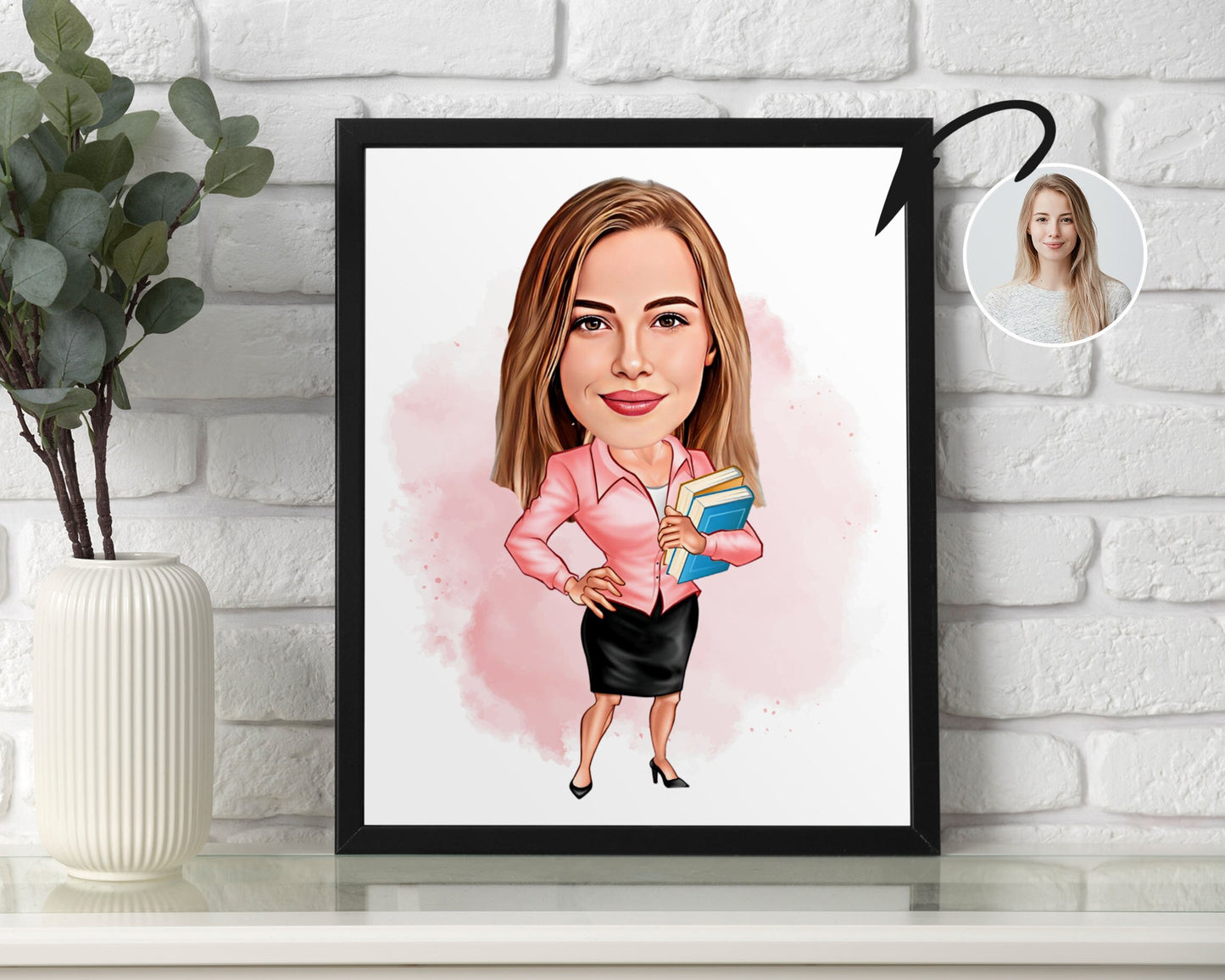 Personalised Teacher Caricature