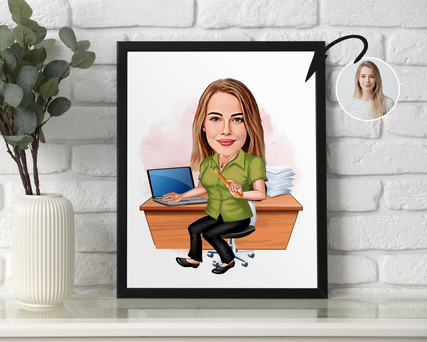 Personalised Administrator Caricature