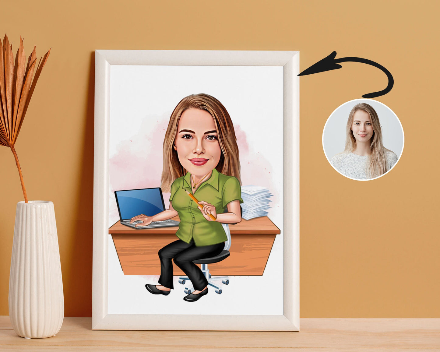 Personalised Administrator Caricature