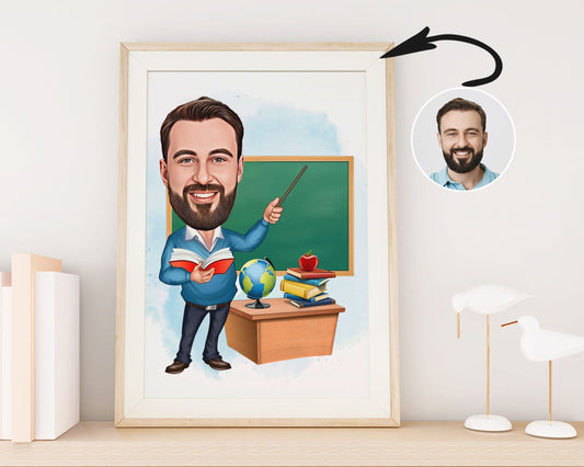 Personalised Teacher Caricature