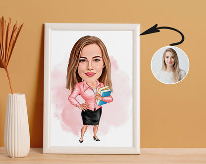 Personalised Teacher Caricature
