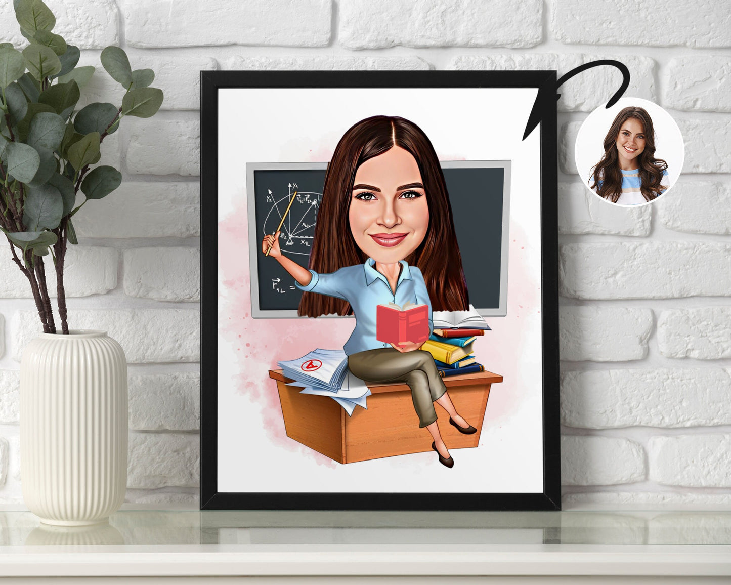Personalised Teacher Caricature