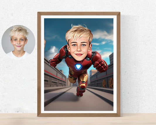 Personalised Ironman Caricature