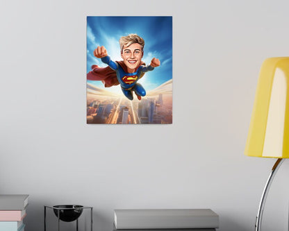 Personalised Superman Caricature