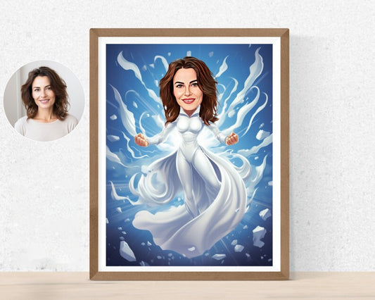 Personalised Storm Caricature
