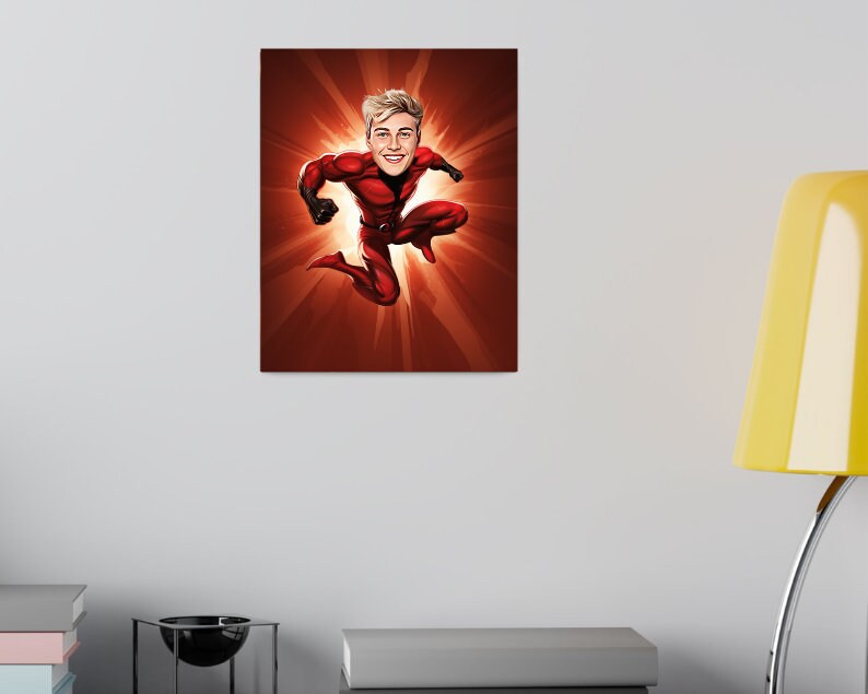 Personalised Daredevil Caricature