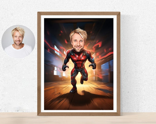 Personalised Daredevil Caricature