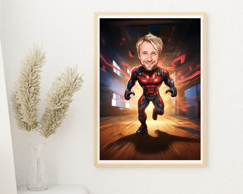 Personalised Daredevil Caricature