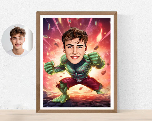 Personalised Drax Caricature