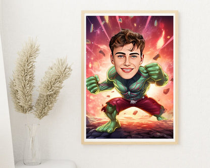 Personalised Drax Caricature