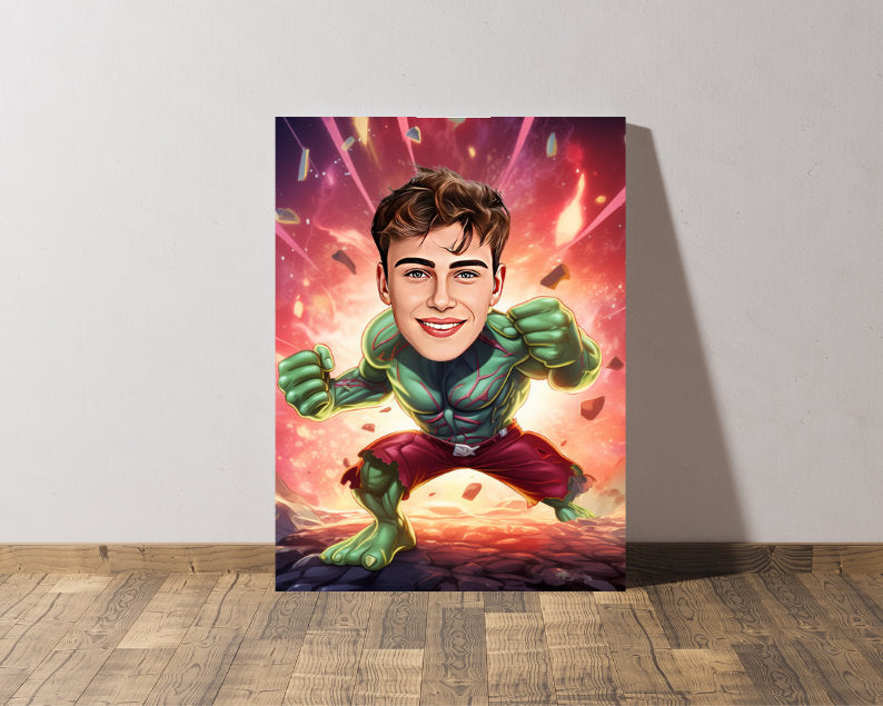 Personalised Drax Caricature