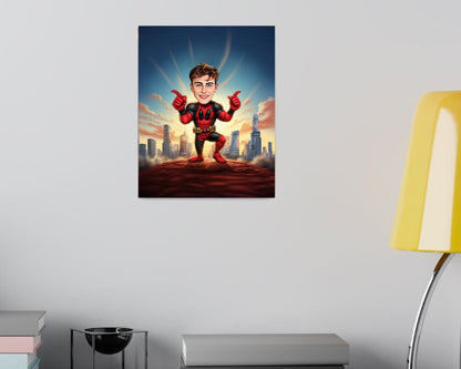 Personalised Deadpool Caricature