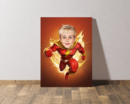 Personalised Shazam Caricature