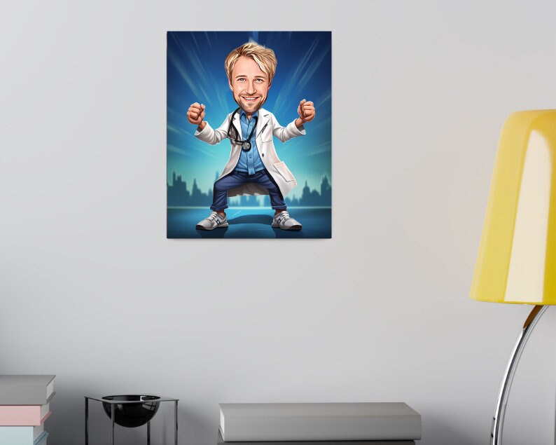 Personalised Doctor Caricature